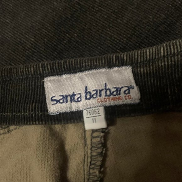 vintage dark grey corduroy skirt - Picture 3 of 3